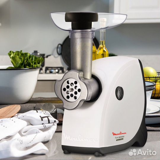 Электромясорубка Moulinex HV4 ME440139