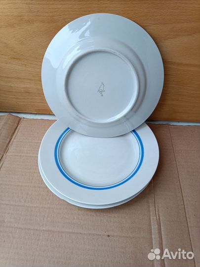 Тарелки фарфор винтаж СССР