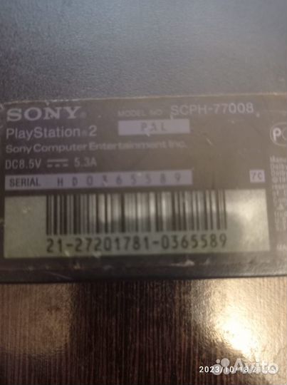 Игровая приставка ps 2