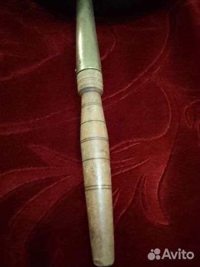 Латунный таз для варенья, винтажный