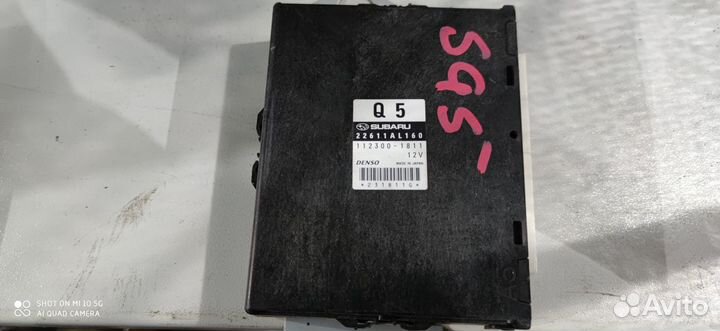 Блок управления Efi на Subaru 22611AL160