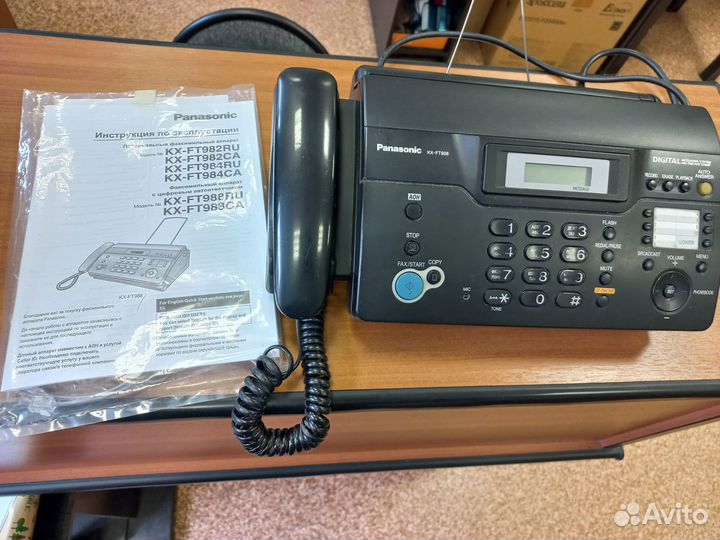 Факсимильный аппарат (телефон-факс) Panasonic