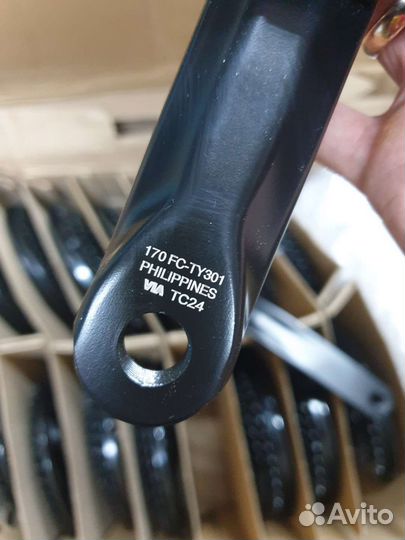 Система Shimano Ty-301 42/34/24Т 170мм (Филиппины)