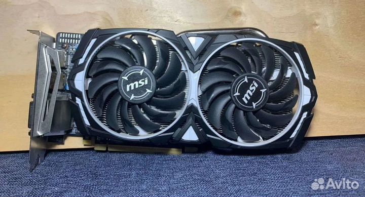 Видеокарта RX 580 8gb MSI Armor SP