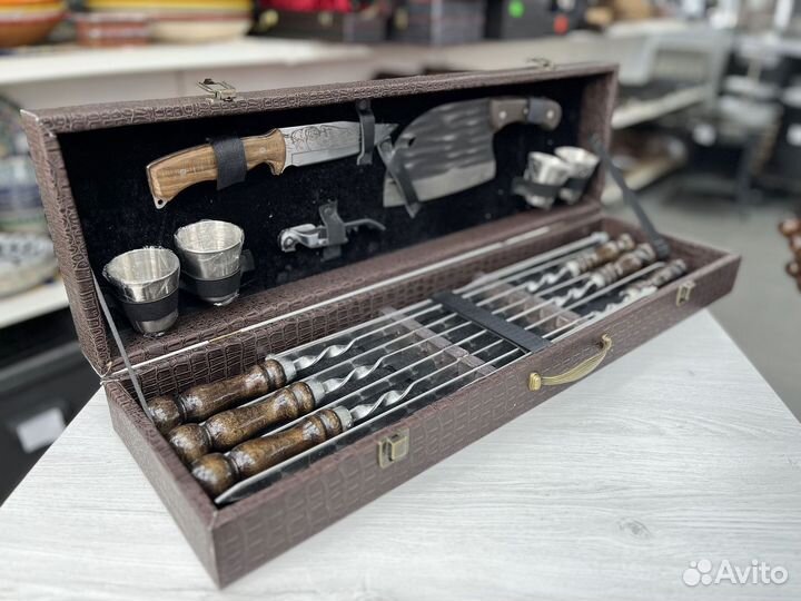 Подарочный набор для мужчины с шампурами