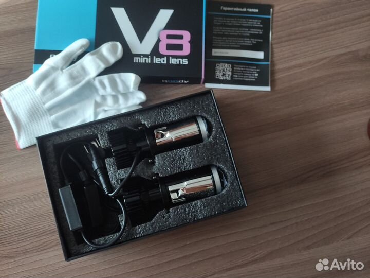Мини лед линзы h4