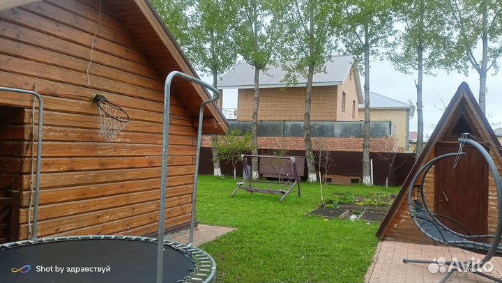 Русская баня на дровах с бассейном