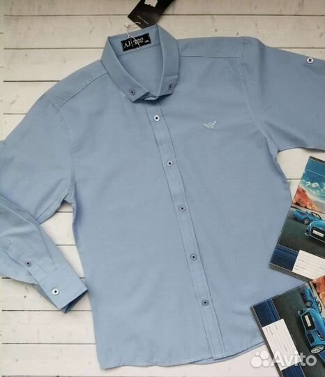 Рубашка школьная