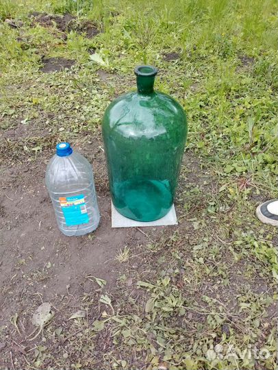 Бутыль стеклянная 20 литров