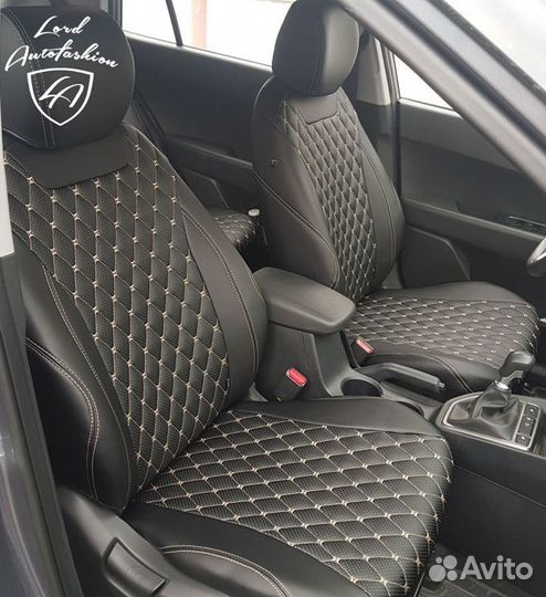 Чехлы Байрон по модели авто (премиум качество)