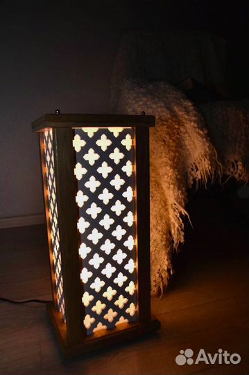 Светильник напольный ручной работы