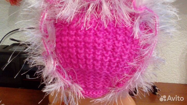 Шапки - чепчиком из ангоры