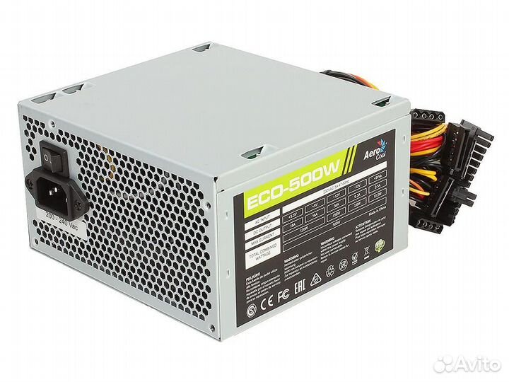 Новый блок питания Aerocool VX plus 400W гарантия