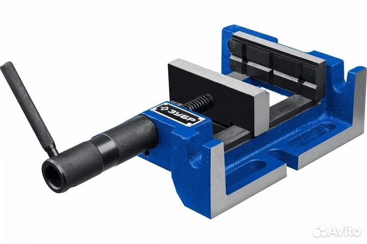 Трехсторонние станочные сверлильные тиски 100мм