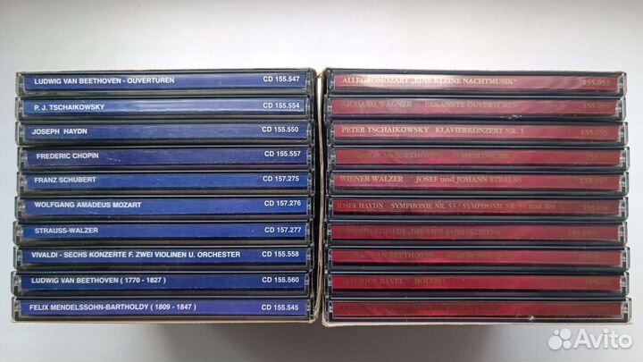 Классическая музыка 10 CD box set