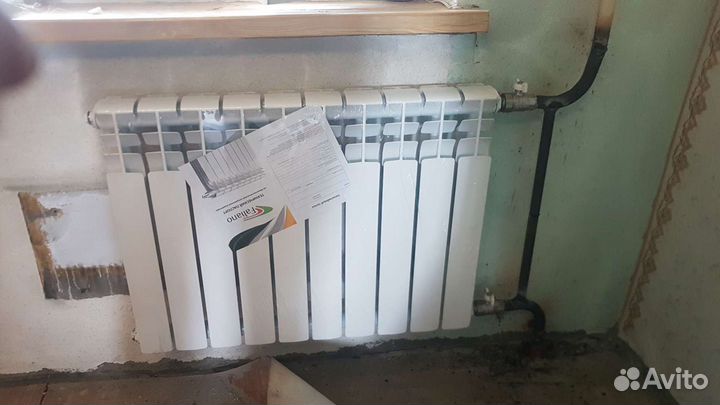 Замена радиаторов отопления.Услуги сантехника