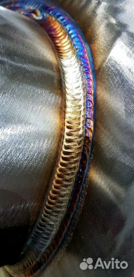 Сварочные работы, аргон, сварка электродом