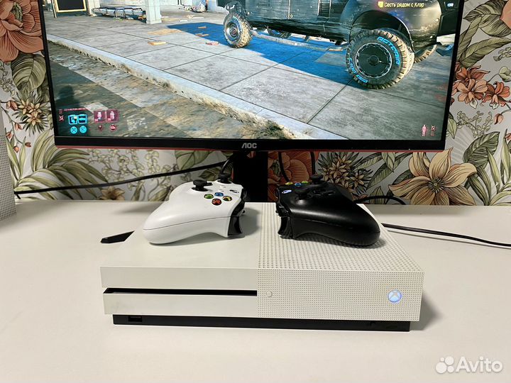 Xbox one S 1Tb / cyberpunk 2077 / обмен