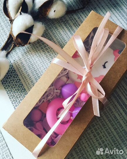 Держатель для соски, грызунок, новые