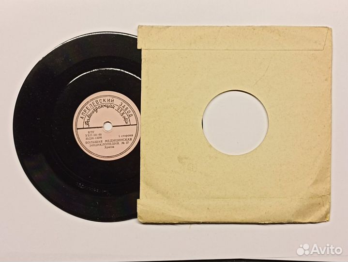 Приложение бмэ №37 - Пластинка Хрипы