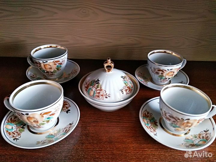 Чайные пары + сахарница