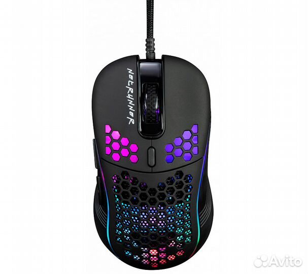 Мышь Оклик 713G netrunner, черный