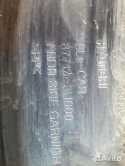 Накладка на крыло передняя правая Kia Sportage 3