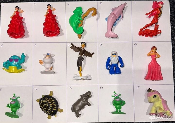 Игрушки из киндера