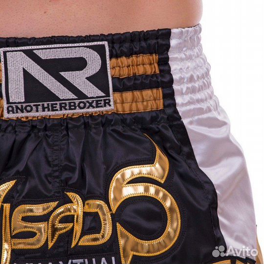 Шорты для тайского бокса И кикбоксинга черный