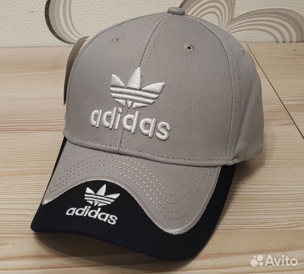 Кепка adidas серая