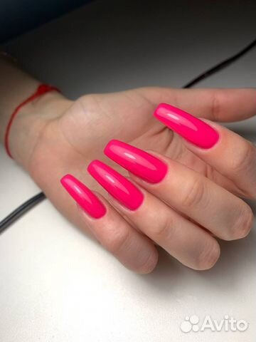 Маникюр Гель Лак Наращивание