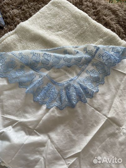 Конверт на выписку для мальчика зимний