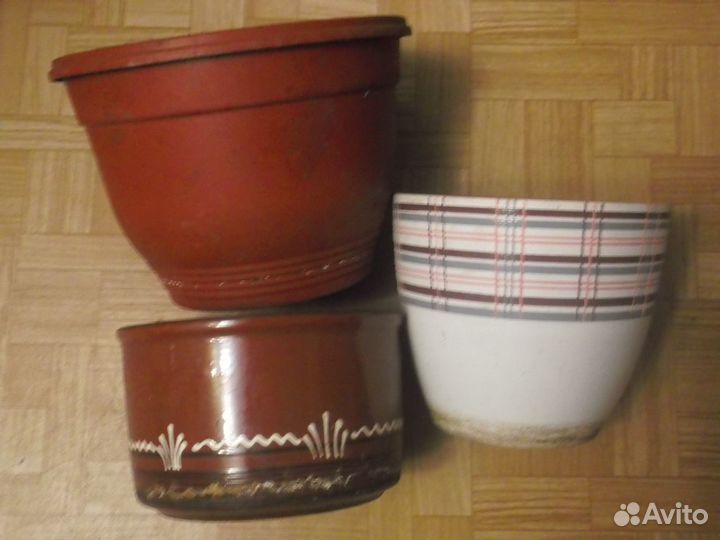 Горшки цветочные