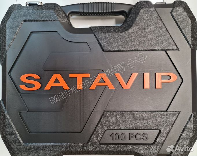 Набор инструментов, набор ключей, головок 100 шт