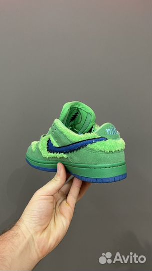 Кроссовки Nike SB low Grateful green Beard
