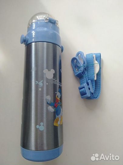 Термос с трубочкой