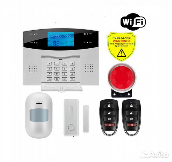 Автономна охранная сигнализация для гаража и т.д