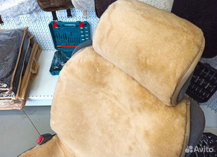 Меховые Накидки Чехлы на сиденья Peugeot 408