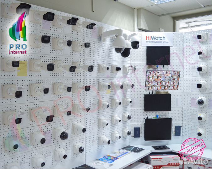 Видеонаблюдение.Комплект камер видеонаблюдения 4шт