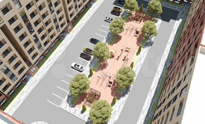 1-к. квартира, 56 м², 8/9 эт.