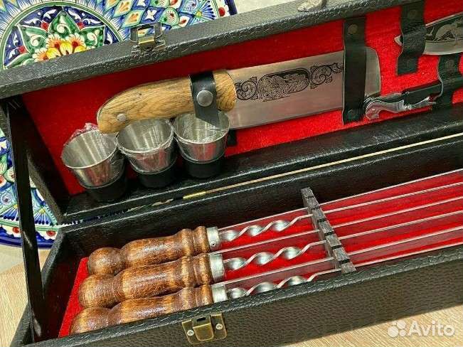 Шампура в кейсе