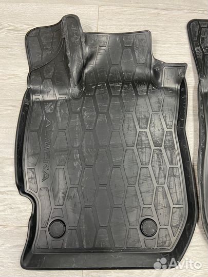 Оригинальные резиновые ковры Nissan Almera G15