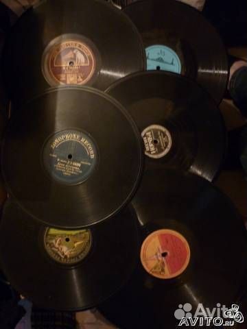 Пластинки для патефона, граммофона и винил