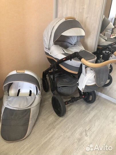 Коляска 2 в 1 bebe mobile