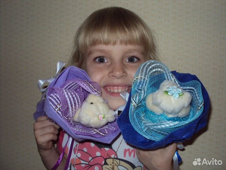 Букет из игрушек