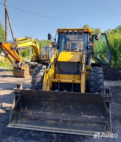 Услуги аренда экскаватора погрузчика
