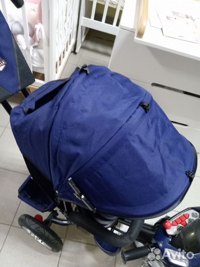 Велосипед с родительской ручкой