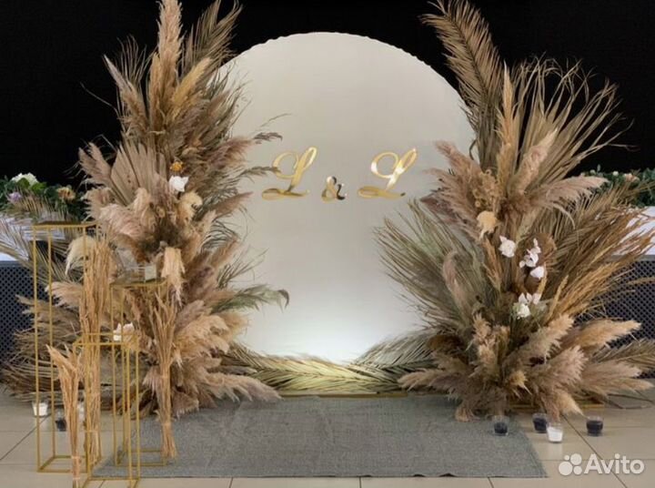 Свадебный декор, оформление фотозоны