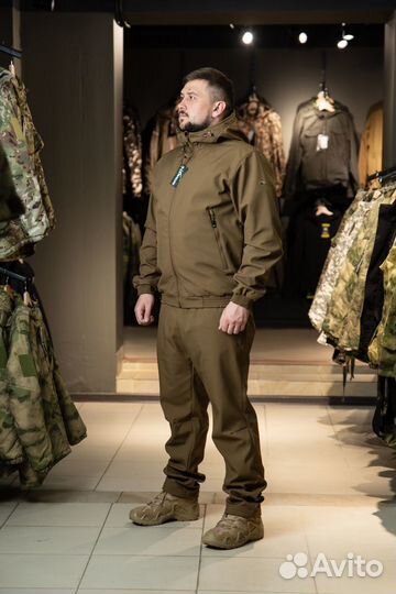 Костюм Барс New Softshell, коричневый