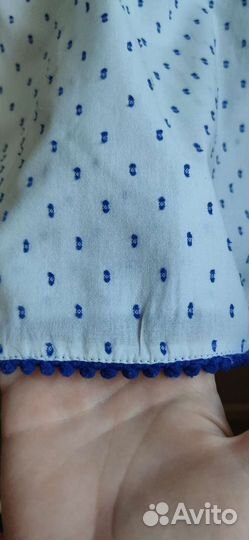 Летняя одежда для девочки, пакетом, рр 128